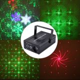 20W kleurrijke lichte Laser Snowflake Projectorlamp  6 LEDs overdekt podium decoratie sfeer licht met houder / Auto Run / geluid controle  110-240V AC