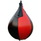 Boksen Speed Ball Fitness Vent Ball Adult Opknoping Gratis Punching Bag (Pear Shape Red & Bllack)