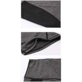 High Waist Mesh Sport Tight Elastic Quick Drying Fitness Shorts With Pocket (Kleur: Kleurrijke Zwarte Maat:XL)