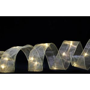 Kerst ornament Double Light Board Yarn Lint String Lights  Specificatie: 4m (goud warm licht)