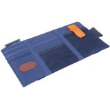 Muti-functionele Auto auto zonneklep Sunglass houder Card houder innerlijke Pouch opbergtas (donkerblauw)