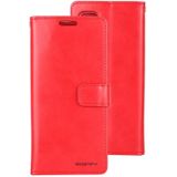 Voor Samsung Galaxy S20 FE GOOSPERY BLUE MOON Crazy Horse Texture Horizontale Flip Lederen case met bracket & card slot & wallet(rood)