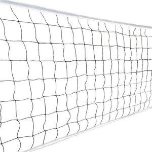 Polyethyleen Geknoopt Vier Wraped Sides Beach Volleyball Net voor Competitie / Training