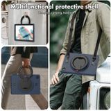 Voor Samsung Galaxy Tab A8 10.5 2021 X200 / X205 TPU + PC Tablet Case (Navy Blue)