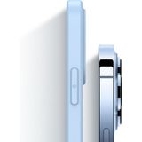 Voor iPhone 13 CD-textuur MagSafe vloeibare siliconen telefoonhoes