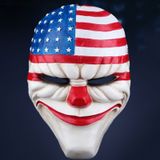 Halloween masker PVC Halloween Festival partij U.S. vlag patroon masker