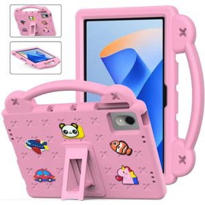 Voor Huawei MatePad 11 2023/2021 Handvat Kickstand Kinderen EVA Schokbestendige Tablet Case (Roze)