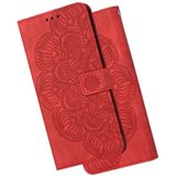 Voor Xiaomi Redmi 10 Mandala relif lederen telefoonhoesje