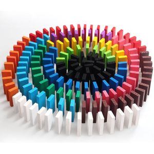 10 kleuren 120 STKS/set bouwstenen competitie puzzel vroege onderwijs houten speelgoed voor kinderen volwassene