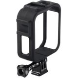 PULUZ ABS Plastic Shockproof Side Frame Mount Protective Case met Base & Long Screw voor GoPro Max(Zwart)