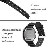 SKMEI 1998 transparante shell ijssensor buitensport waterdicht multifunctioneel horloge