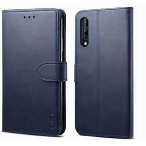 Voor Galaxy A30s / A50 / A50S / A70 GUSSIM Business Style Horizontal Flip Leather Case met Holder & Card Slots & Wallet(Blue)