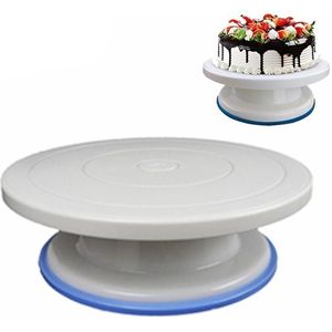 Bakken gereedschap plastic spatel antislip rand cake versieren draaitafel (anti-slip kant draaitafel)