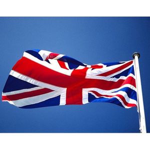 Polyester materiaal UK vlag  grootte: 150 * 90cm