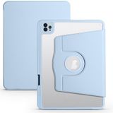 Voor iPad Pro 11 2022/2021/2020/2018 acryl 360 graden rotatie houder tablet lederen hoes