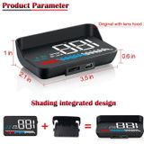 M7 3 5 inch universele auto OBD2 + GPS HUD voertuig gemonteerd Head up display brandstofverbruik