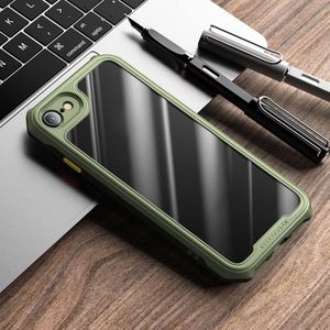 Voor iPhone SE 2020 / 8 / 7 iPAKY Dawn Series Airbag Shockproof TPU Case (Army Green)