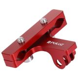 PULUZ Professionele buiten fotografie tool aluminium alloy fietszadel bevestiging camera houder voor GoPro & Xiaomi Xiaoyi YI Sport Actie camera(rood)