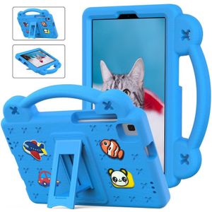 Voor Huawei MediaPad M3 Lite 8.0 Handvat Kickstand Kinderen EVA Schokbestendig Tablet Case (Hemelsblauw)