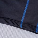 SIGETU Elastische strakke vijf-speed droge broek voor mannen (kleur: zwart rood maat: l)