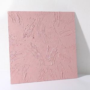 60 x 60cm retro pvc cement textuur bord fotografie achtergronden bord (roet roze)