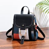 TFZ 959 PU Soft Leather Ladies Backpack(Black)