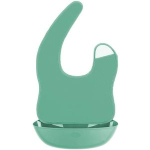 Baby gemakkelijk schoon eten Bib Stereo Waterdichte Ultra-lichte Rijstzak (blauw)