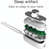 HE-M001 Hand Gehouden USB oplaadbare slaaphulpmiddel Hoofd Massage Slaapinstrument (Grijs)