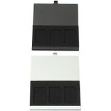3SD Aluminium Memory Card Case Card Box Houders (Zilver)