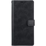 Voor Samsung Galaxy S21 5G GOOSPERY Mansoor Series Crazy Horse Texture Horizontale Flip Lederen case met bracket & card slot & wallet (zwart)