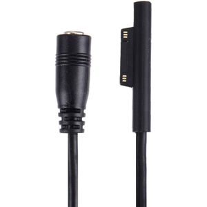 Microsoft Surface Pro 4 / Pro 3 Tablet Magnetisch 6 Pin naar 5.5 x 2.5 mm vrouwtje Power Adapter Oplaad Kabel