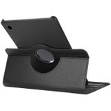Voor Samsung Galaxy Tab A8 10.5 2021 X200 / X205 Enkay 360 Graden Rotatie Litchi Leather Smart Case (Black)