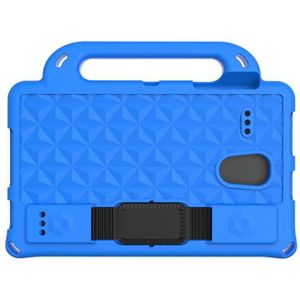 Voor Samsung Galaxy Tab A 8.0 T380 / 385 / T387 Diamond Series Eva Anti-Fall Shockproof Mouw Beschermende Shell Case met Houder & Strap (Blauw)