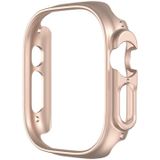 Voor Apple Watch Ultra 49 mm Half-inclusief Frosted PC-beschermhoes (rosgoud)