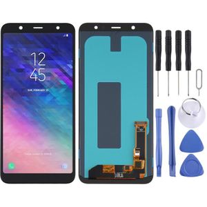 OLED-materiaal LCD-scherm en digitizer volledige montage voor Samsung Galaxy A6 + (2018) SM-A605