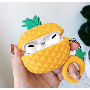 Voor Apple AirPods Pro Pineapple Appearance Bluetooth headphone protective case