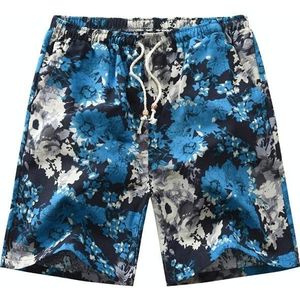 Zomer Sport Vrije tijd Floral Shorts Straight-leg Beach Shorts voor mannen (Kleur: Kleur 5 Grootte: XXXL)