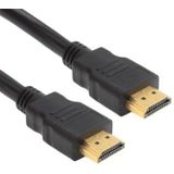 HDMI 19 Pin mannetje naar HDMI 19Pin mannetje kabel  1.3 Versie  Ondersteunt HD TV / Xbox 360 / PS3 etc  Lengte: 1.8 meter (Zwart + Verguld)