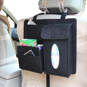 Vilten auto opbergtas auto achterbank hangende organizer tas