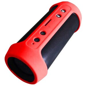 XJB-j2 waterdichte schokbestendige Bluetooth Speaker silicone case voor JBL charge 2 + (rood)
