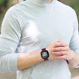Voor Fitbit Versa 4 / Sense 2 Universele nylon geweven canvas horlogeband