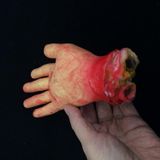 23cm Halloween Horror Props April Fool dag partij Prop lichaam delen decoratie 5 vingers bloedige Hand