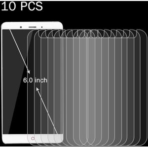 10 stuks 6.0 inch mobiele telefoon 0 26 mm 9H oppervlakte hardheid 2.5D explosieveilige getemperd glas scherm Film