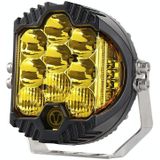 OL-1950Y 5 inch DC12V-30V 5000LM 6500K 50W Auto LED Licht op Drie zijden Koplamp voor Jeep Wrangler (Gold Light)