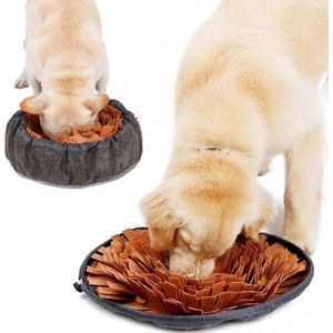 Doglemi hond Snuffel Bowl mat huisdier snuffling neus werk mat IQ training Slow Eat Bowl