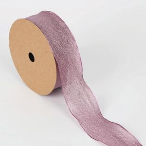 Kapok Garen Lint Flower Packaging Lint Hoofddeksband (Smoke Purple)