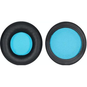 1 paar headset spons oorbeschermers voor audio-technica ATH-S200BT (zwart + blauw)
