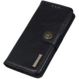 Voor Motorola Moto E32 4G Khazneh Cowhide Texture Leather Phone Case