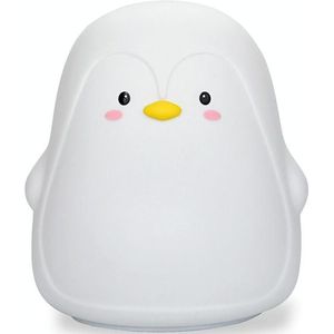 Penguin Silicone Pat Night Light Children Bedside Atmosphere Lamp (Wit)