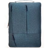 C310 Portable Casual Laptop Handbag  Size:15.6-17 inch(Blue)